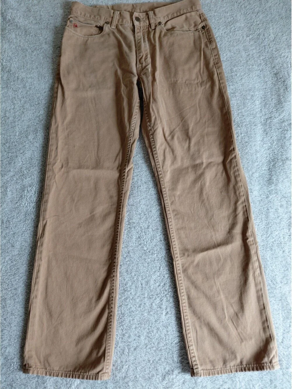 Polo Ralph Lauren 650 Straight Leg Chino Pants Mens 31x30 Light Brown Cotton